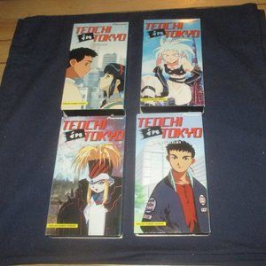 Tenchi in Tokyo Vol. #1 - 4 Bundle (VHS, 1998, Pioneer, Dubbed Version)